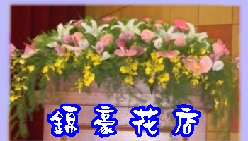 講台盆花